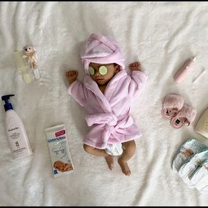 Baby Girl Bath Robe